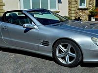 Used Mercedes SL350 245 HP (180 kW) 2005 Silver Cabriolet