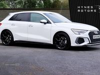 Used Audi A3 S-Line 150 HP (110 kW) 2021 White Sedan