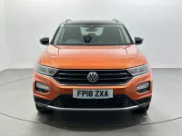 Used VW T-Roc Design 115 HP (84 kW) 2018 Orange SUV