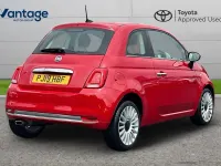 Used Fiat 500 Lounge 69 HP (50 kW) 2019 Red Hatchback