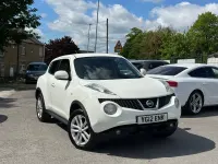 Begagnad Nissan Juke Tekna 110 HK (80 kW) 2012 Vit SUV