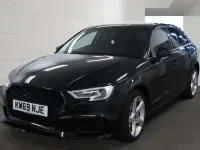 Used Audi A3 Sportback Sport 150 HP (110 kW) 2019 Black Hatchback