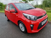 Used Kia Picanto 66 HP (48 kW) 2022 Red Hatchback