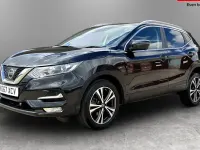 Used Nissan Qashqai N-Connecta 110 HP (80 kW) 2018 Black SUV