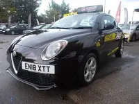 Used Alfa Romeo MiTo 105 HP (77 kW) 2018 Black Hatchback