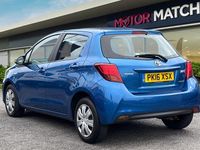 Used Toyota Yaris Hybrid Active 2016 Blue Hatchback