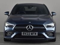 Used Mercedes CLA35 AMG 306 HP (225 kW) 2022 Blue Coupe