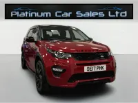 Used Land Rover Discovery Sport HSE Dynamic 180 HP (132 kW) 2017 Red SUV