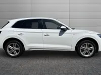 Used Audi Q5 S-Line 204 HP (150 kW) 2021 Ibis white SUV