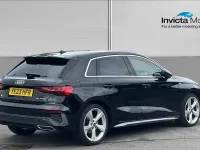 Used Audi A3 S-Line 110 HP (80 kW) 2023 Black Sedan