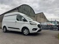 Used Ford Transit Custom Trend 130 HP (95 kW) 2021 White Van
