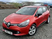Used Renault Clio Dynamique 90 HP (66 kW) 2014 Red Hatchback