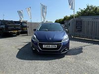 Used Peugeot 208 GT-line 100 HP (73 kW) 2016 Blue Hatchback