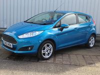 Used Ford Fiesta Zetec 2013 Blue Hatchback