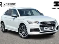 Used Audi Q5 Design 347 HP (255 kW) 2020 Glacier white SUV