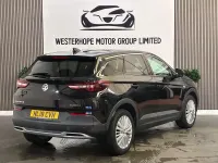 Used Vauxhall Grandland X Sport 120 HP (88 kW) 2018 Black SUV