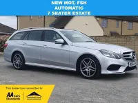 Begagnad Mercedes E250 AMG line 204 HK (150 kW) 2015 Silver Kombi