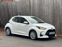 Used Toyota Yaris Hybrid 2021 White Hatchback