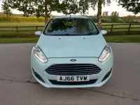 Used Ford Fiesta Titanium 125 HP (91 kW) 2017 Green Hatchback