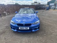 Used BMW 435 M Sport 308 HP (226 kW) 2016 Blue Cabriolet