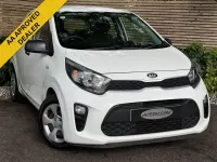 Used Kia Picanto 66 HP (48 kW) 2018 White Hatchback