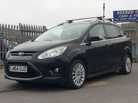 Used Ford Grand C-Max Titanium 115 HP (84 kW) 2014 Black MPV