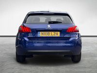 Used Peugeot 308 Allure 129 HP (94 kW) 2018 Blue Hatchback