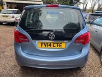 Used Vauxhall Meriva 120 HP (88 kW) 2014 Blue MPV