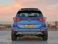 Used Kia Sportage 136 HP (100 kW) 2020 Blue SUV