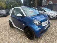 Used Smart ForTwo Coupé Proxy 71 HP (52 kW) 2016 Blue Coupe