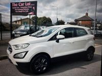 Used Ford Ecosport Zetec 100 HP (73 kW) 2019 White SUV