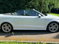 Used Audi A3 Cabriolet S-Line 2014 White Cabriolet