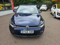 Used VW Golf VII R-line 150 HP (110 kW) 2018 Blue Hatchback