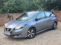Used Nissan Leaf Acenta 2018 Grey Hatchback