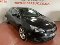 Used Vauxhall Astra GTC SRi 140 HP (102 kW) 2014 Black Coupe