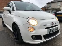 Used Fiat 500 S 2015 White Cabriolet
