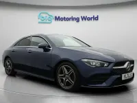 Used Mercedes CLA220 AMG Line Premium 2021 Blue Coupe