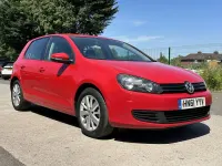 Used VW Golf VII Match 2012 Red Hatchback