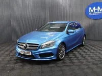 Used Mercedes A180 AMG 2014 Blue Hatchback