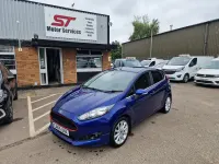 Used Ford Fiesta Titanium 2015 Blue Hatchback