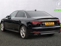 Used Audi A4 S-Line 190 HP (139 kW) 2018 Black Sedan