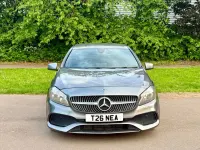 Usado Mercedes A180 AMG line 2018 Cinzento Citadino
