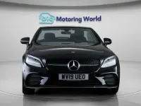Used Mercedes C200 AMG line 198 HP (145 kW) 2019 Black Cabriolet