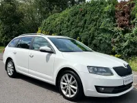 Used Skoda Octavia Elegance 150 HP (110 kW) 2013 White Estate