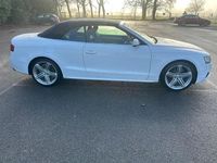 Used Audi A5 Cabriolet S-Line 2011 White Cabriolet