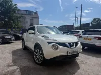Used Nissan Juke Tekna 2016 White SUV