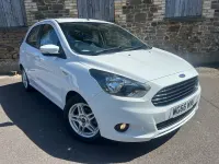 Used Ford Ka Plus Zetec 85 HP (62 kW) 2016 White Hatchback