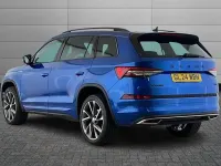 Used Skoda Kodiaq SportLine 200 HP (147 kW) 2024 Race blue SUV