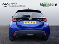 Used Toyota Yaris Hybrid Design 113 HP (83 kW) 2023 Blue Hatchback