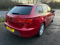 Usata Seat Leon FR 150 CV (110 kW) 2020 Rosso Station wagon